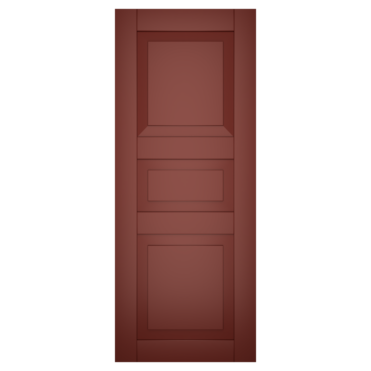 40/20/40 Painted Cottage Red