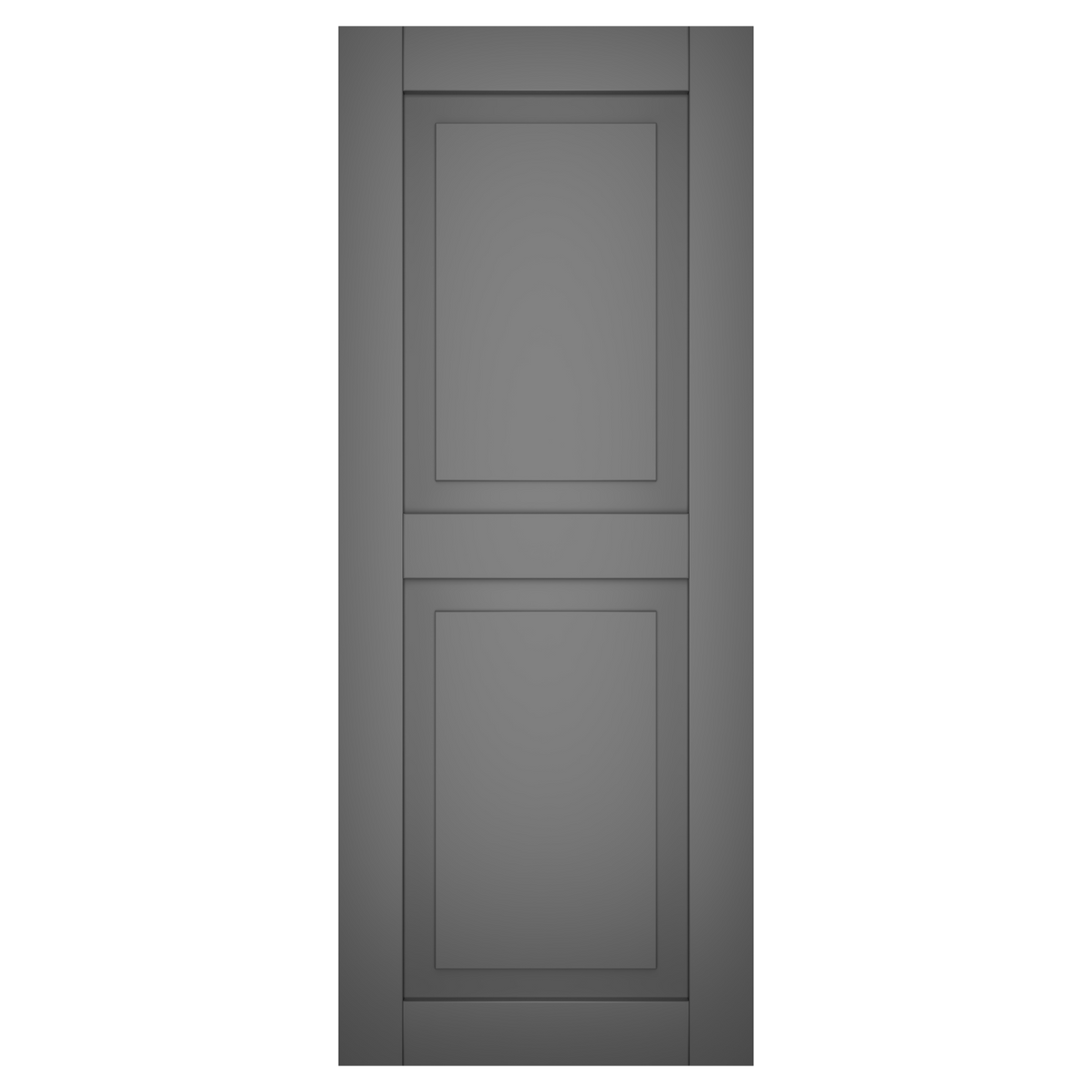 50/50 Painted Charcoal Slate