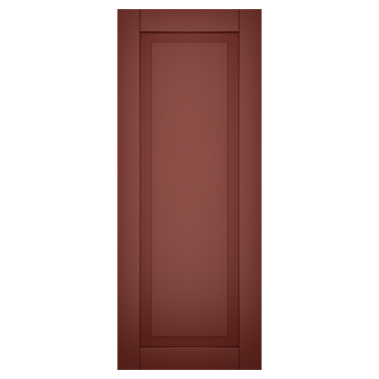 Single Painted Cottage Red