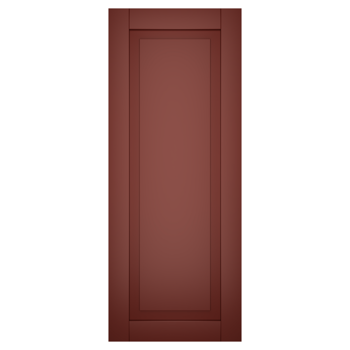 Single Painted Cottage Red