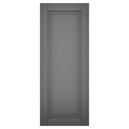Single Painted Charcoal Slate