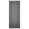 Single Painted Charcoal Slate