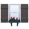 Vinyl | Joined Board & Batten Exterior Shutters | 14" Width | 4 Vertical Boards | 1 Pair