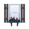 Vinyl | Spaced Board & Batten Exterior Shutters | 7.75" Width | 2 Vertical Boards | 1 Pair