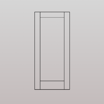 Shaker Style Interior Door | Pine | TBD Panel