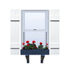 Vinyl | Joined Board & Batten Exterior Shutters | 7" Width | 2 Vertical Boards | 1 Pair