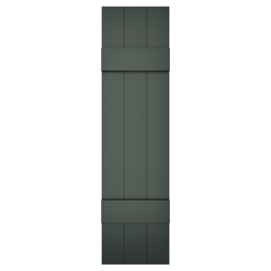 3x2 Painted Black Forest Green