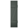 3x2 Z Bar Painted Black Forest Green
