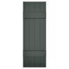 4x2 Painted Black Forest Green