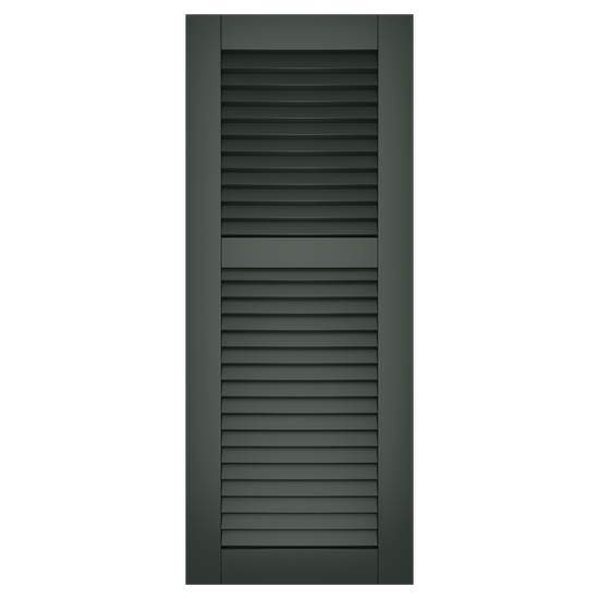40/60 Painted Black Forest Green