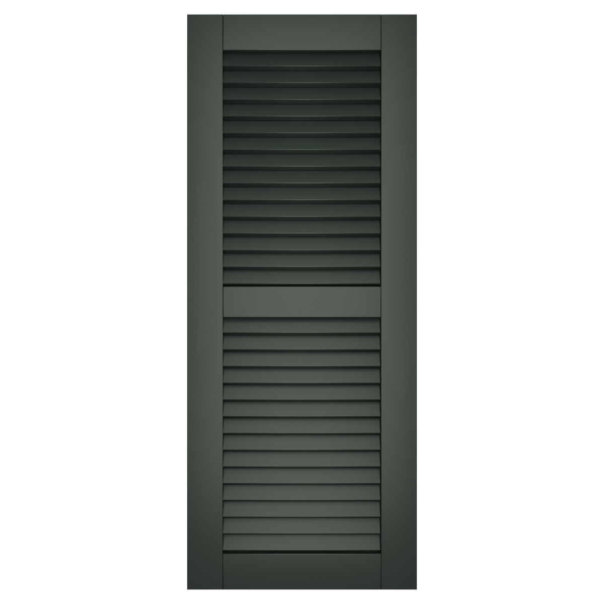50/50 Painted Black Forest Green