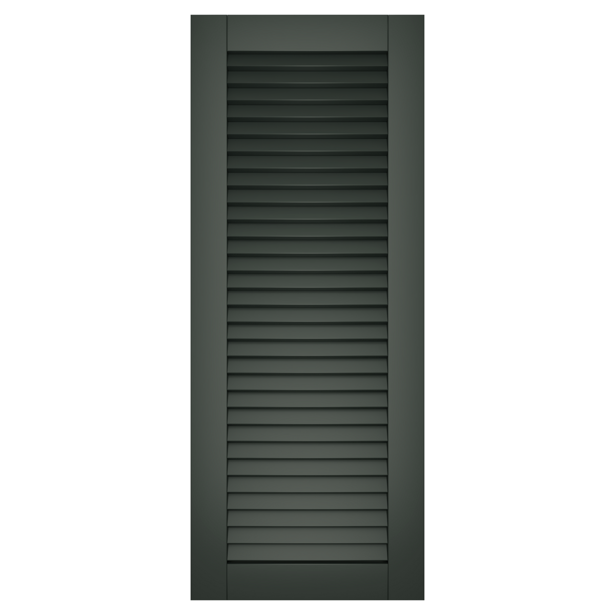 Single Painted Black Forest Green