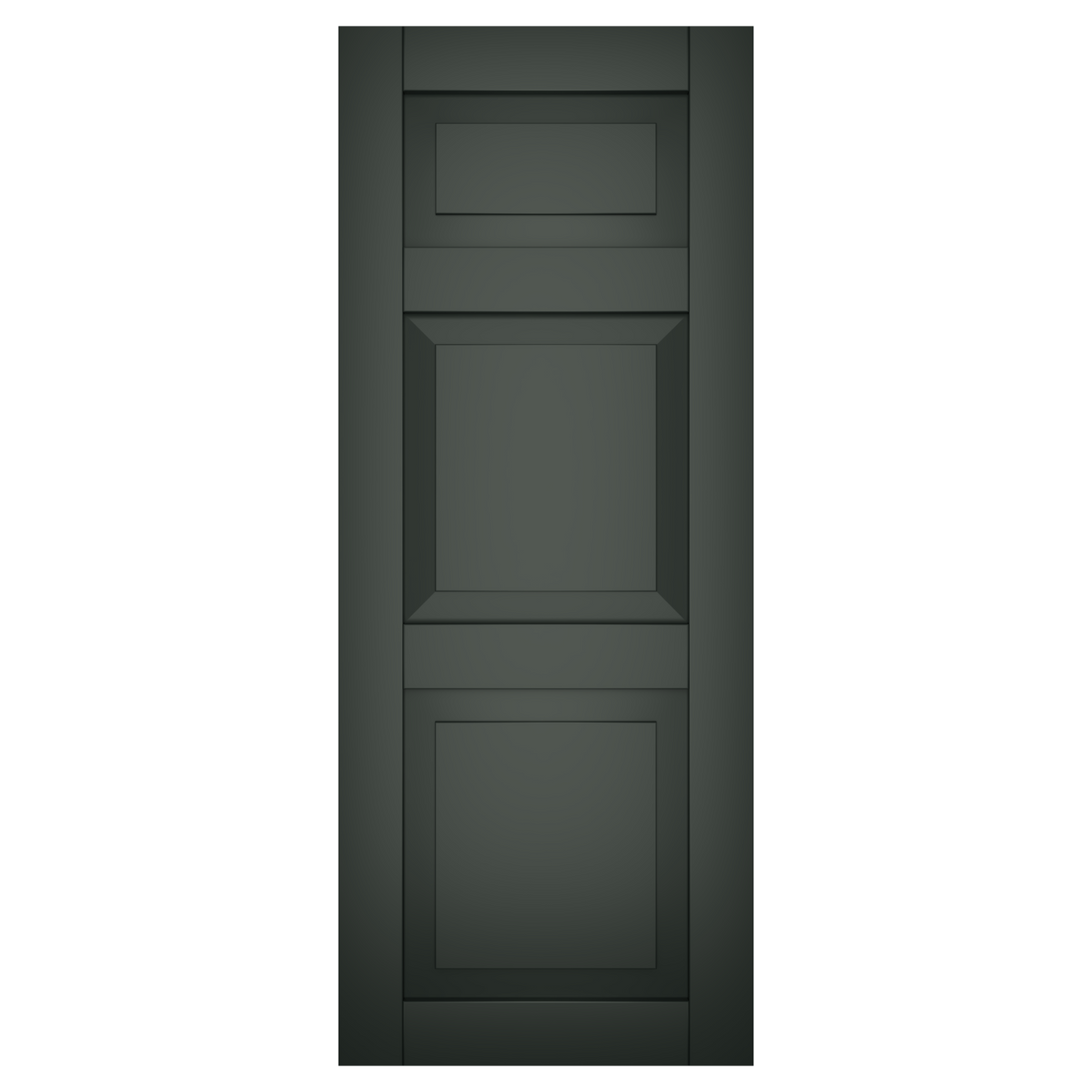 20/40/40 Painted Black Forest Green
