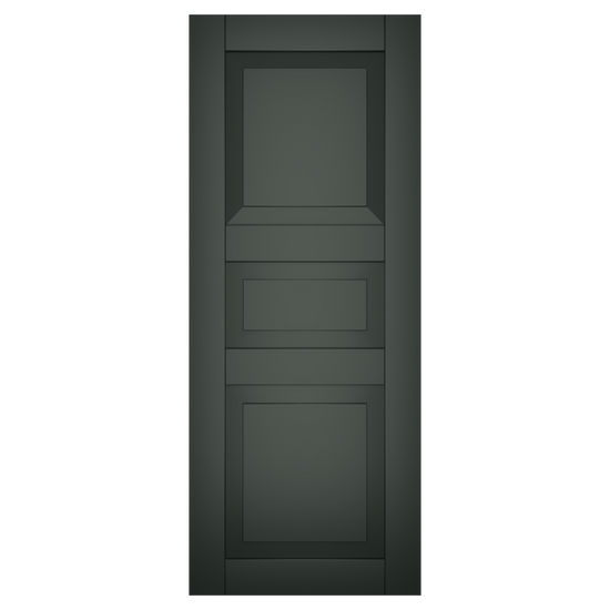 40/20/40 Painted Black Forest Green