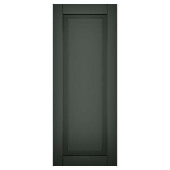 Single Painted Black Forest Green