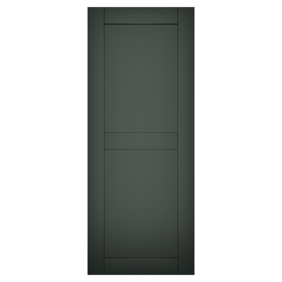 50/50 Painted Black Forest Green