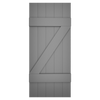 5x2 Z Bar Painted Charcoal Slate