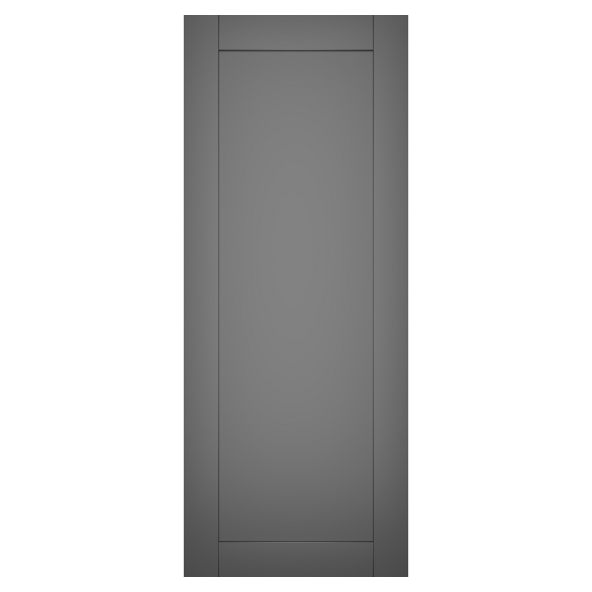 Single Painted Charcoal Slate