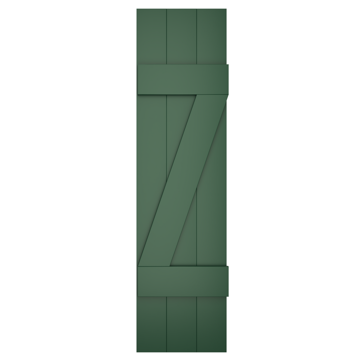 3x2 Z Bar Painted Chrome Green