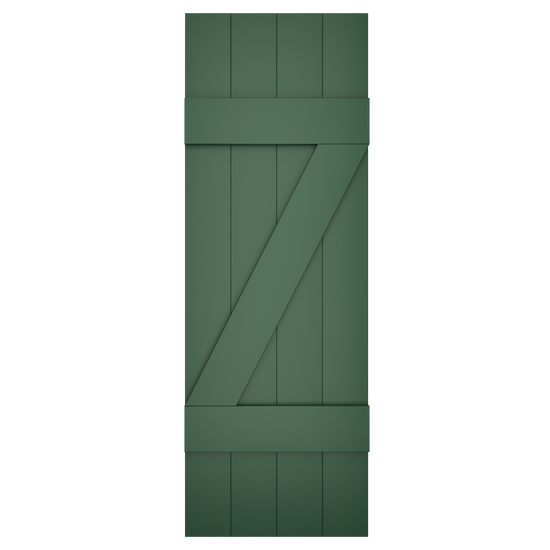 4x2 Z Bar Painted Chrome Green
