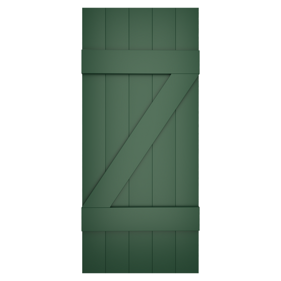 5x2 Z Bar Painted Chrome Green