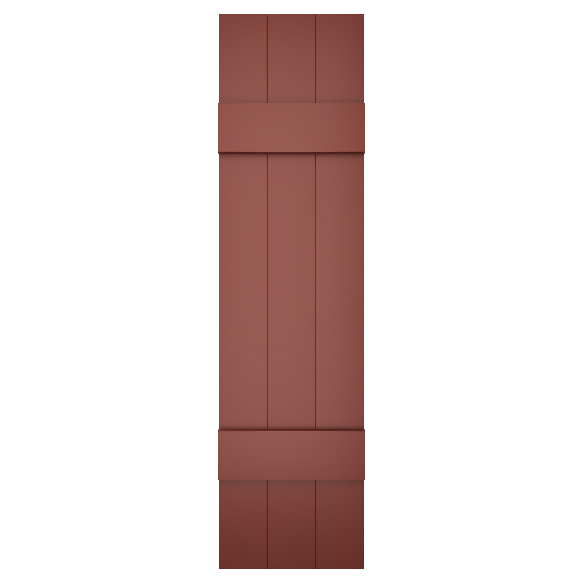 3x2 Painted Cottage Red