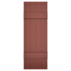 4x2 Painted Cottage Red