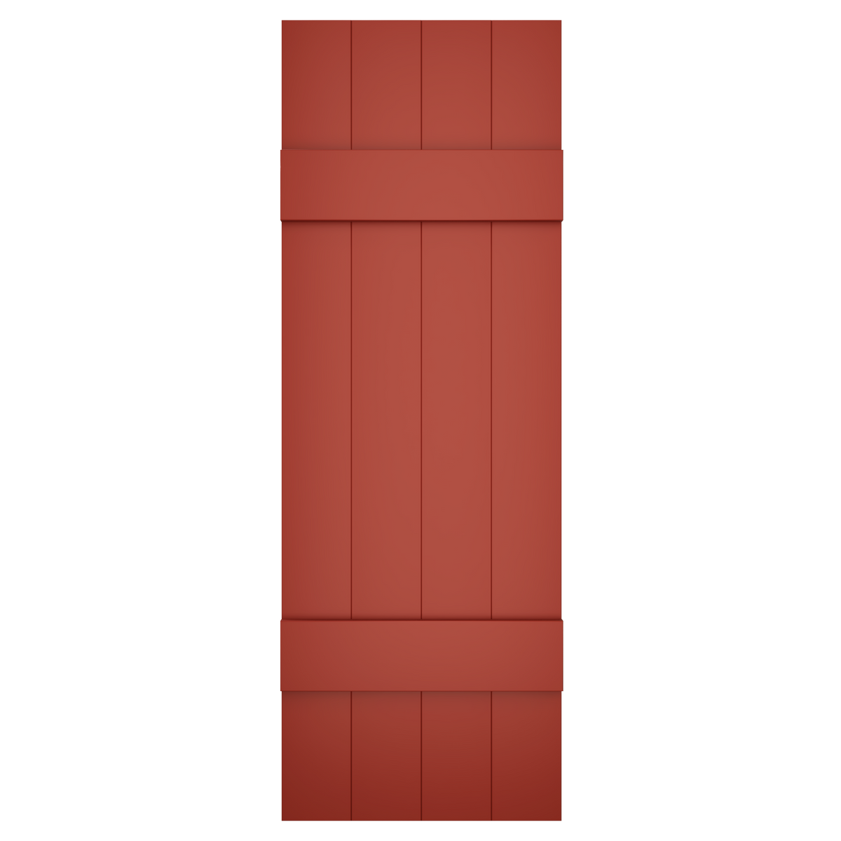 4x2 Painted Country Redwood