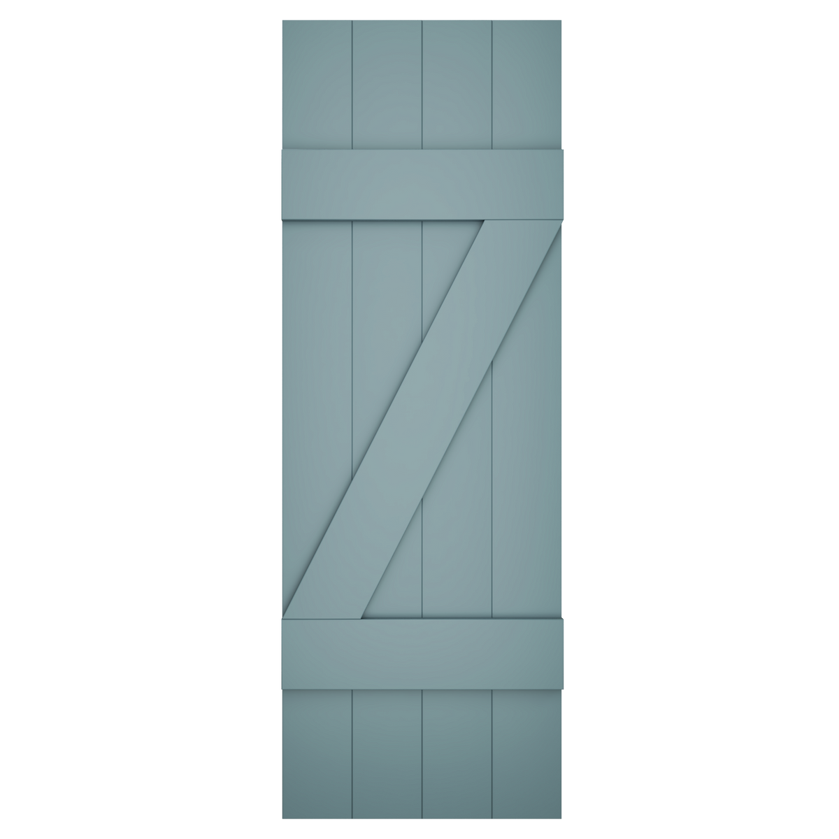 4x2 Z Bar Painted Hamilton Blue