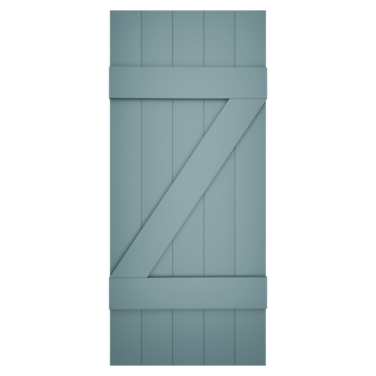 5x2 Z Bar Painted Hamilton Blue