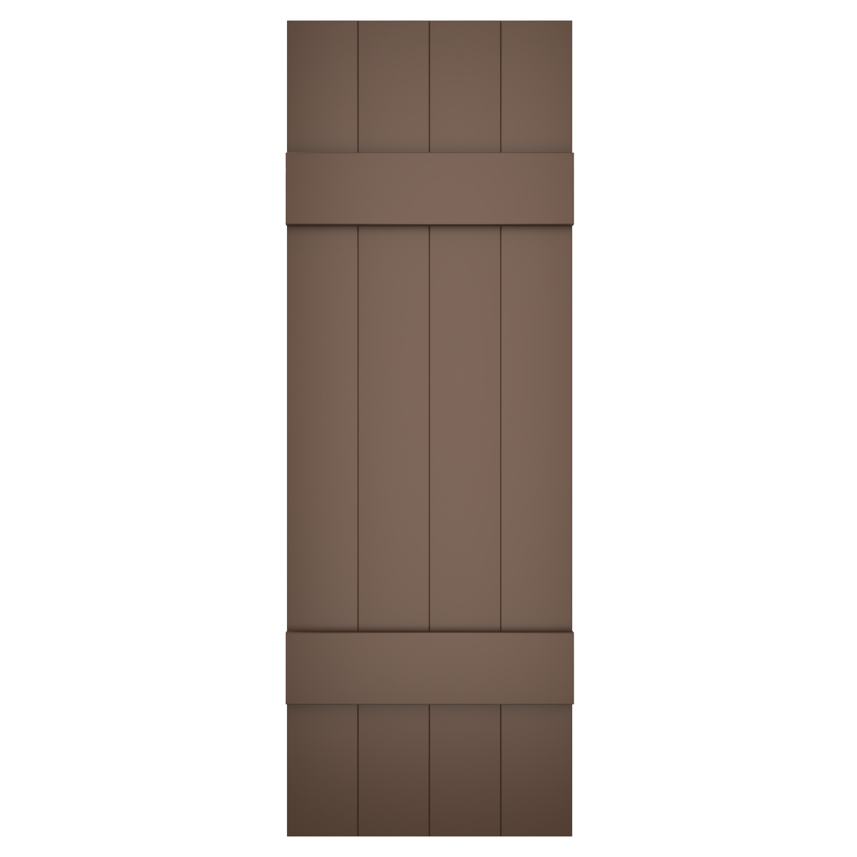 4x2 Painted Tudor Brown