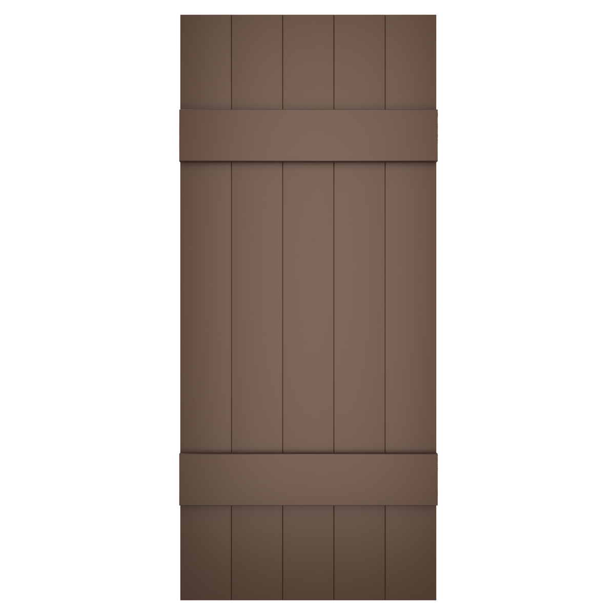 5x2 Painted Tudor Brown