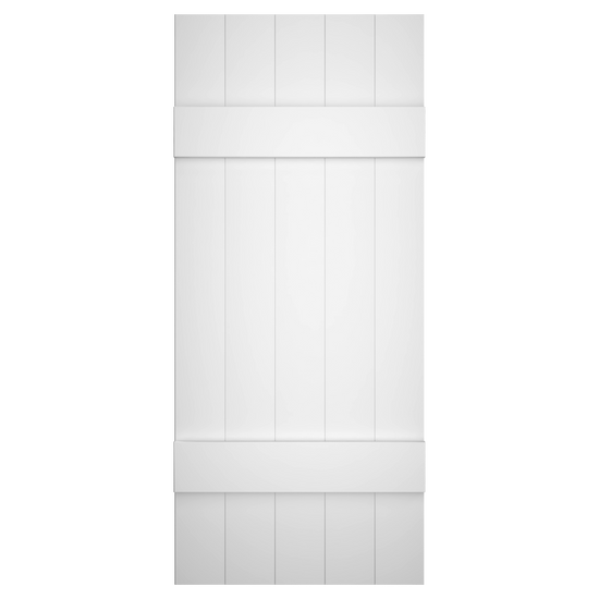 5x2 Painted White