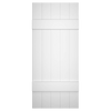 5x2 Painted White