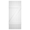 5x2 Z Bar Painted White