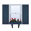 Vinyl | Louvered Exterior Shutters | 9.25" Width | Cathedral Top | No Mid Rail | 1 Pair