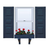 Vinyl | Raised Three Panel Exterior Shutters | 14.5" Width | with Mid Rail (40/20/40 Split) | 1 Pair